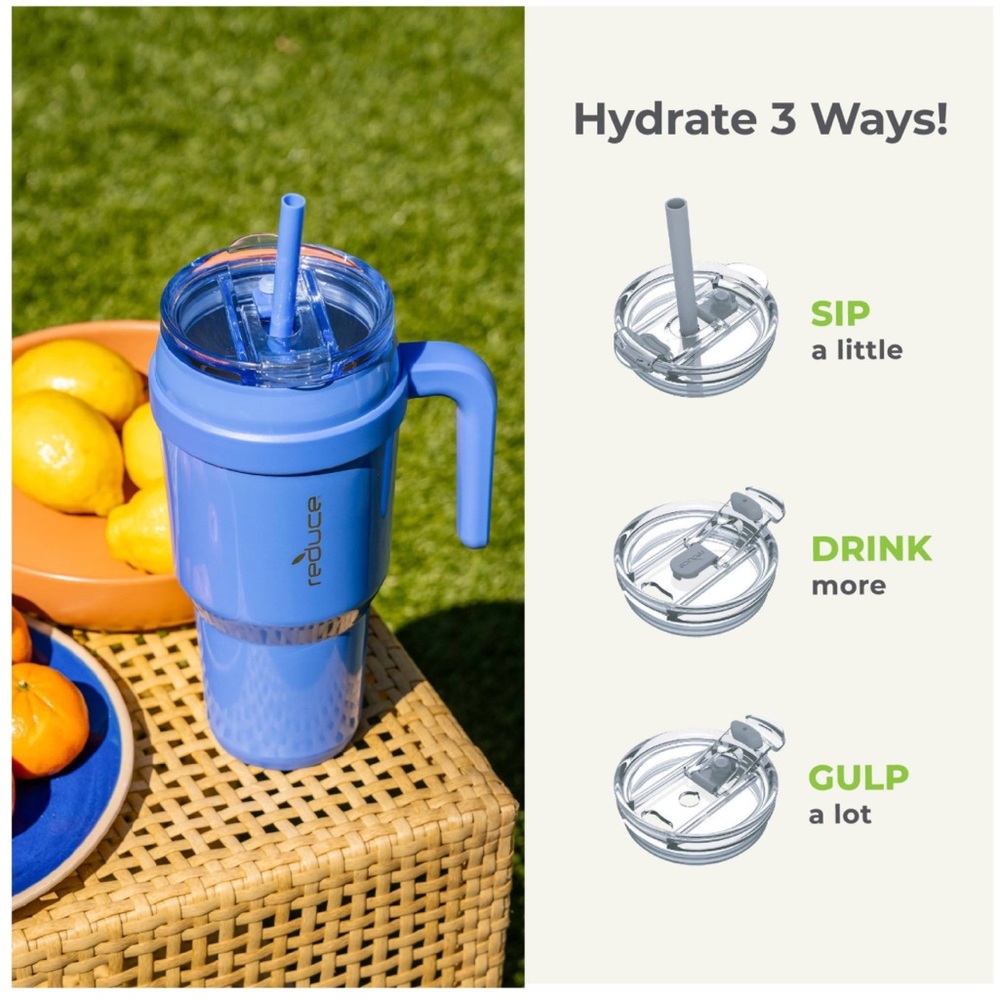 Reduce - 40oz. Insulated Tumbler with handle - Picture 6 of 8